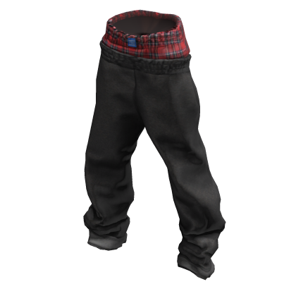 ardor* - boxer sweats (black/red) thumbnail