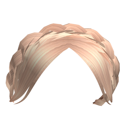 blonde braid bangs Roblox item