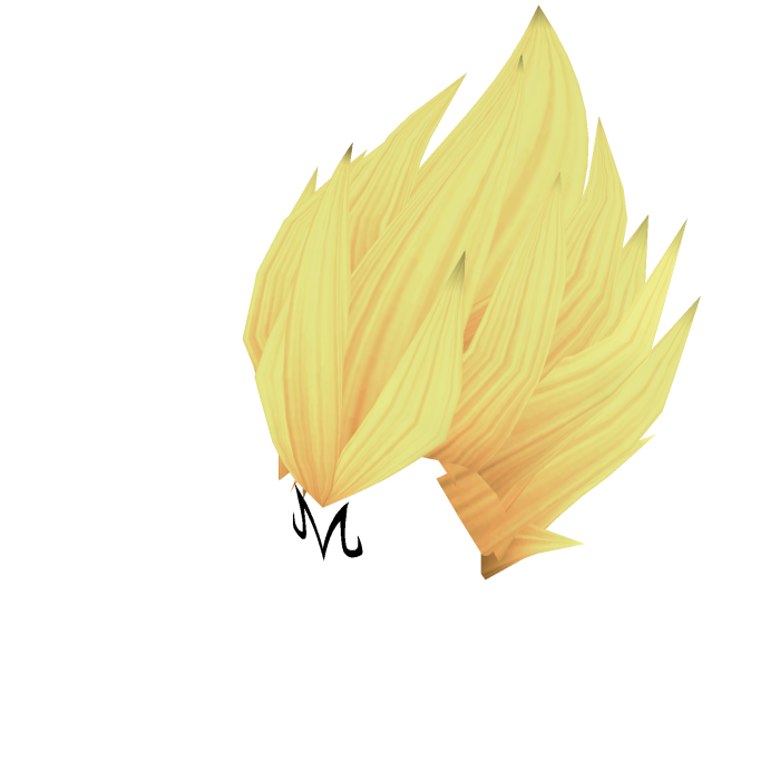 [Glowy] Vegeta Majin Hair