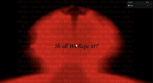 Repentforthysins