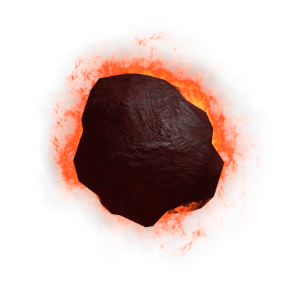 roca que arde
