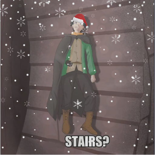 [Christmas] Subaru stairs walk simulator official Roblox game thumbnail