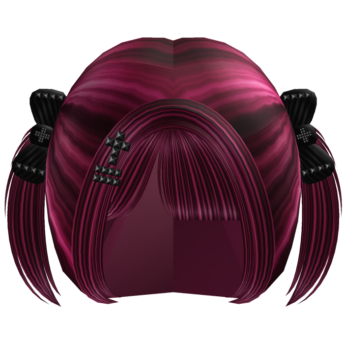 low hair baby pigtails swag cross cute (pink)
