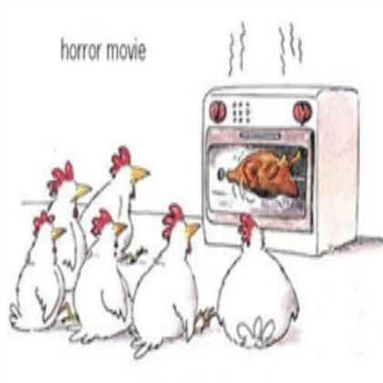 A Chicken's Horror Movie Roblox decal