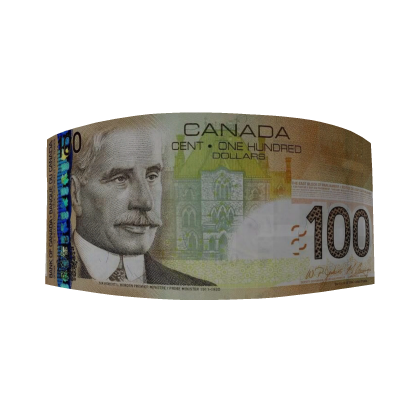 old fashion 100$ cad mouth cover