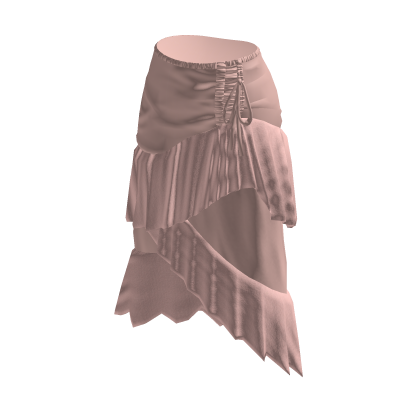 Y2K Coquette Layered Ruffle Skirt (Pink) thumbnail