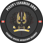 ~|CA|~ Canadian Special Operations Regiment