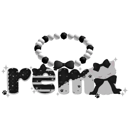 ๑˚︵rem ♡ ˖° Roblox item
