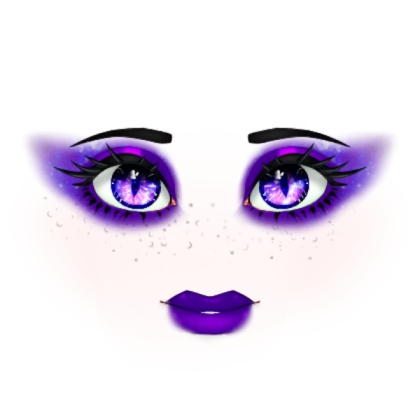 Galaxy purple Roblox decal