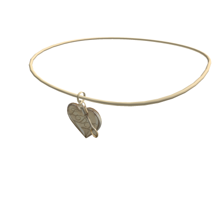 LDR Spoon Heart Locket 1.0 (Gold) Roblox item