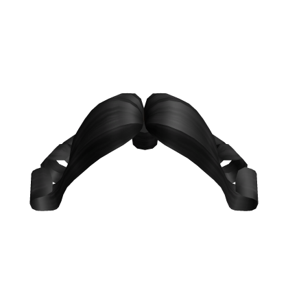 Black Ponytail Extension Roblox item