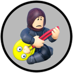 Silly guitarist