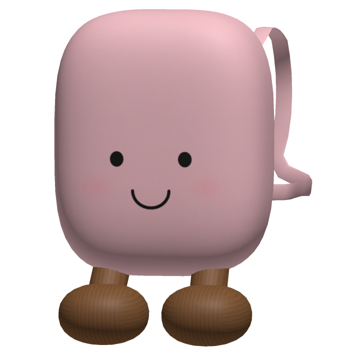 Pink Jellycat Marshmallow Plushie Backpack [3.0]