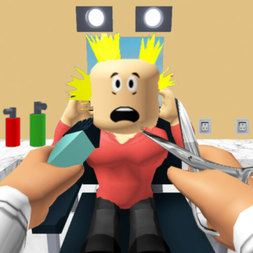 💈ESCAPE BARBERSHOP OBBY official Roblox game thumbnail