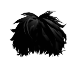Black Messy Hair Of Void