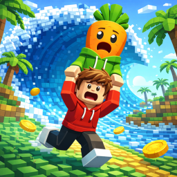 Survive Tsunami For Carrot! [TRADING!]