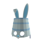 Blue Easter Bunny Bucket