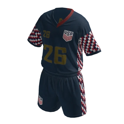 USA Retro World Cup 2026 Football Kit Roblox item thumbnail