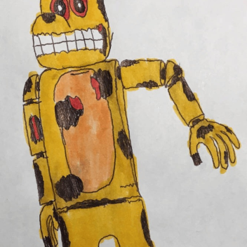 Escape evil springtrap!