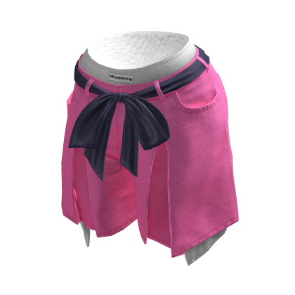 Preppy Pink Pleated Shorts BB thumbnail