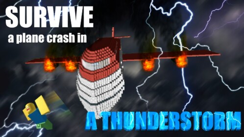 ⚡ Survive a Plane Crash in a THUNDERSTORM ⚡ 