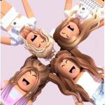 The best girls play Roblox