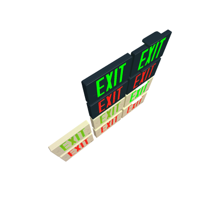 RTC Exitronic Exit Sign Pack!