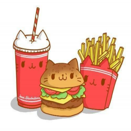 Cartoon Food Roblox decal