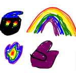 Rainbow God and the arcade master squad