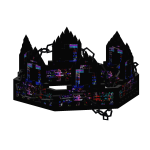 [GLITCH] Tv Static Chained Animated 8-Bit Crown