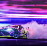 Cool purple car group