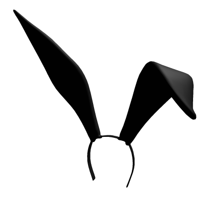 Black Bunny Ears