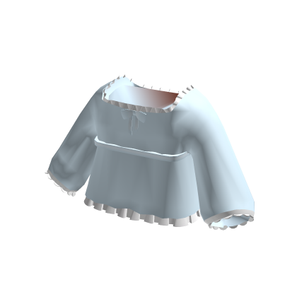 ♡ : cute ruffle doll dress in baby blue