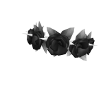 Spiked Dark Rose Crown
