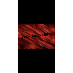 Stop bullying it’s wrong!