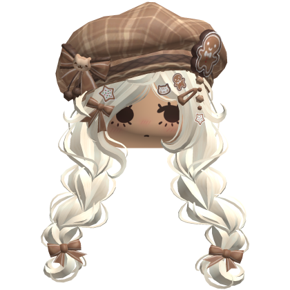 ♡ Christmas Gingerbread Braids (Beige)