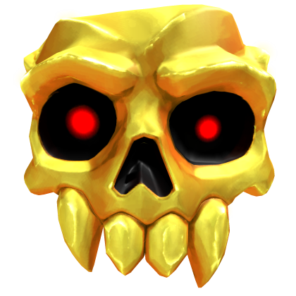 Gold Hat Skull