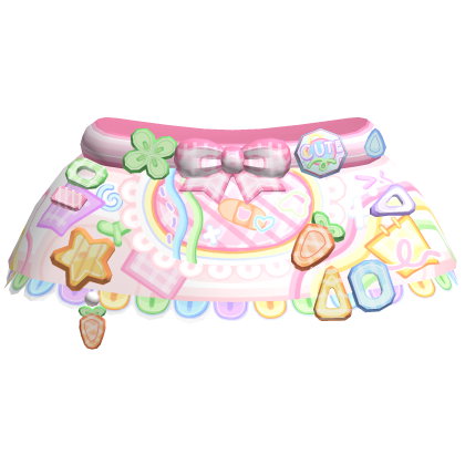 Cute Kawaii Decora Bunny Skirt 1.0 Roblox item