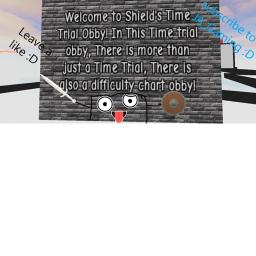Shields Time Trial Obby