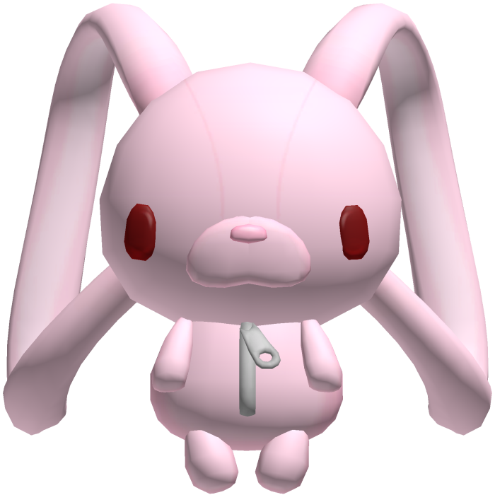 ♡ : (3.0) kawaii pink emo bunny backpack