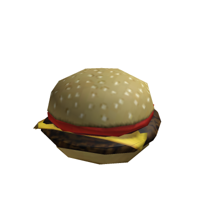 low poly chezburger