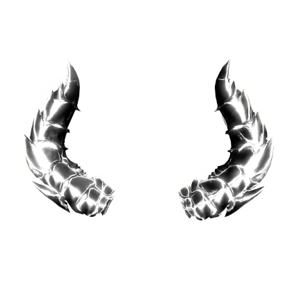 Emissive Black and White Horns