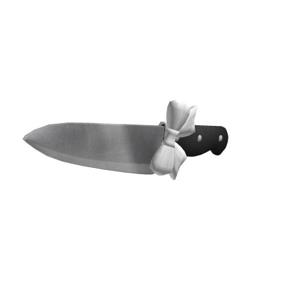 ♡ Holdable knife with white bow ♡ thumbnail