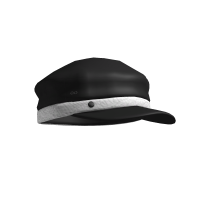 black belted newsboy hat Roblox item