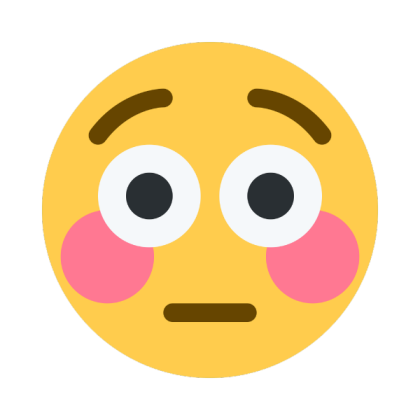 Flushed-Face-Emoji Roblox decal