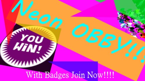 Neon Obby !!