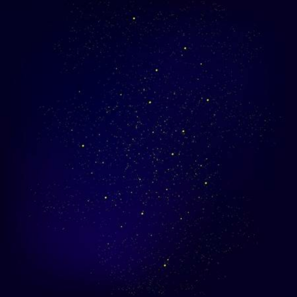 Dark blue sky with Stars