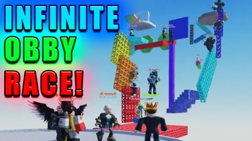 Infinite Obby Race!