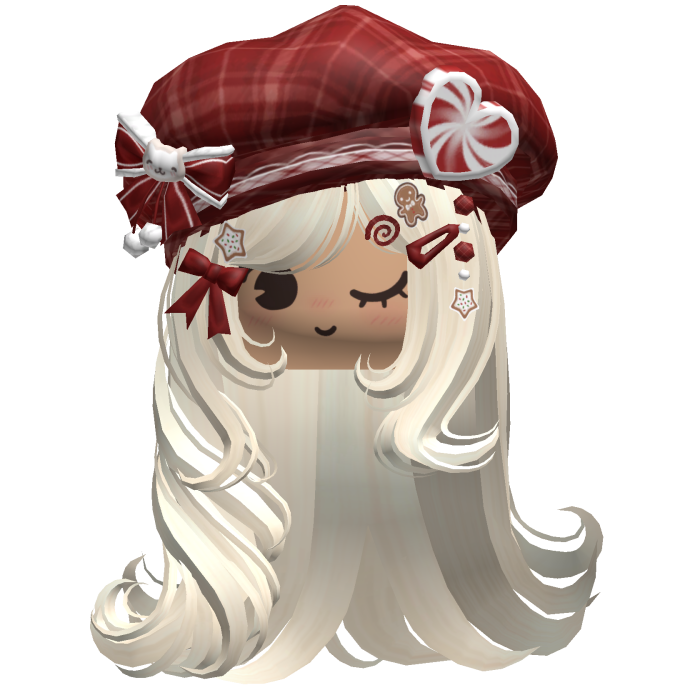 ♡ Christmas Fluffy Beret Combo (Beige)