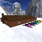 PinkObot's Winter Snowboarding Fun ! New VIP!